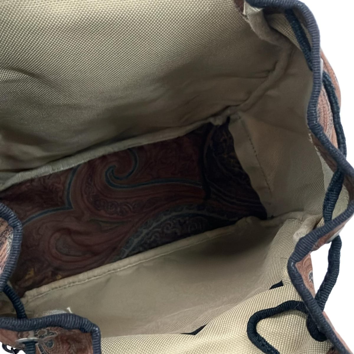 ETRO - Brown Black Multi Polyester Backpack - image 6