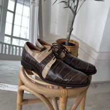 Vintage 90s Fortune Leather Shoes Size 12 Brown