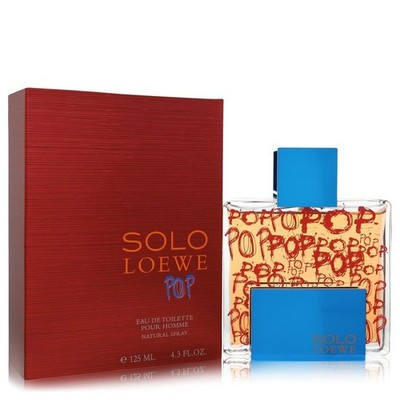 Solo Loewe Pop by Loewe Eau De Toilette Spray 4.3 oz for Men