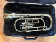 Brass Tuba for parts or restore plus case