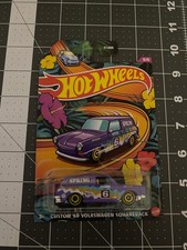 Hot Wheels - Custom 69 VW Squareback - 1/64 Diecast - Unopened.