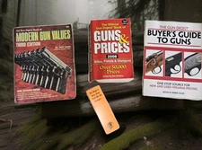 Lot of 3 Firearms and Guns And Prices Digest Books