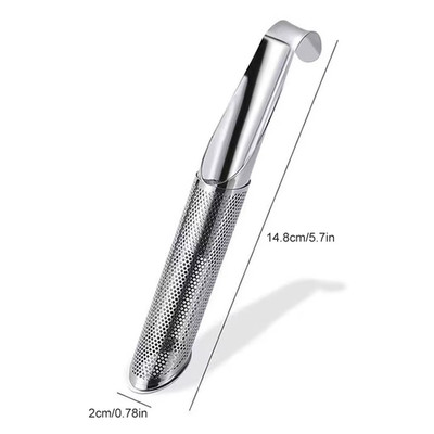Portable Home Tea Accessories Filter Stainless Steel Tea Maker Piping Design Tea