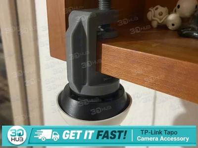Tapo C200 C210 C220 Camera Clamp Mount - Secure Grip - Easy Install