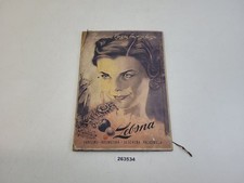 Werbeschild Lebona Parfüms Kosmetika Geschenkpackungen Pappe Sepia Deko #263534