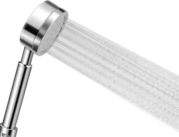 Edelstahl Duschkopf Hochdruck 310 DüSen Wassersparend 7,8L X 22B Cm Handbrause-image