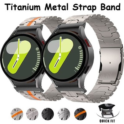 Titan Metall Armband für Samsung Galaxy Watch 7 FE 6 5 4 40mm 44mm 4 6 Classic