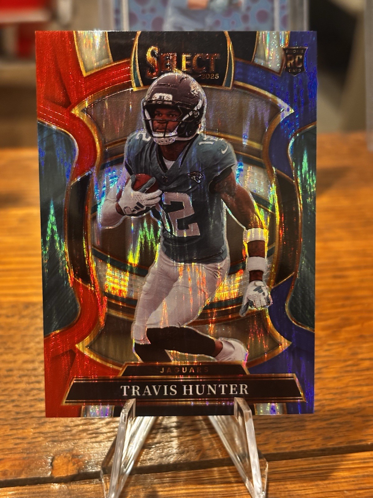 Panini 2025 Select Concourse Travis Hunter #28 Tri-Color Prizm  RC Jaguars
