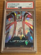 2024-25 Panini Revolution - Liftoff! Alexandre Sarr #8 Cubic /50 (RC) Wizards