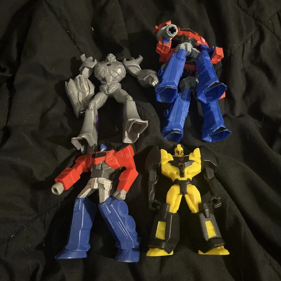 Трансформеры Последний рыцарь Оптимус Прайм Неполный + Фигурка McDonald's Лот 5x - Изображение 4 из 4