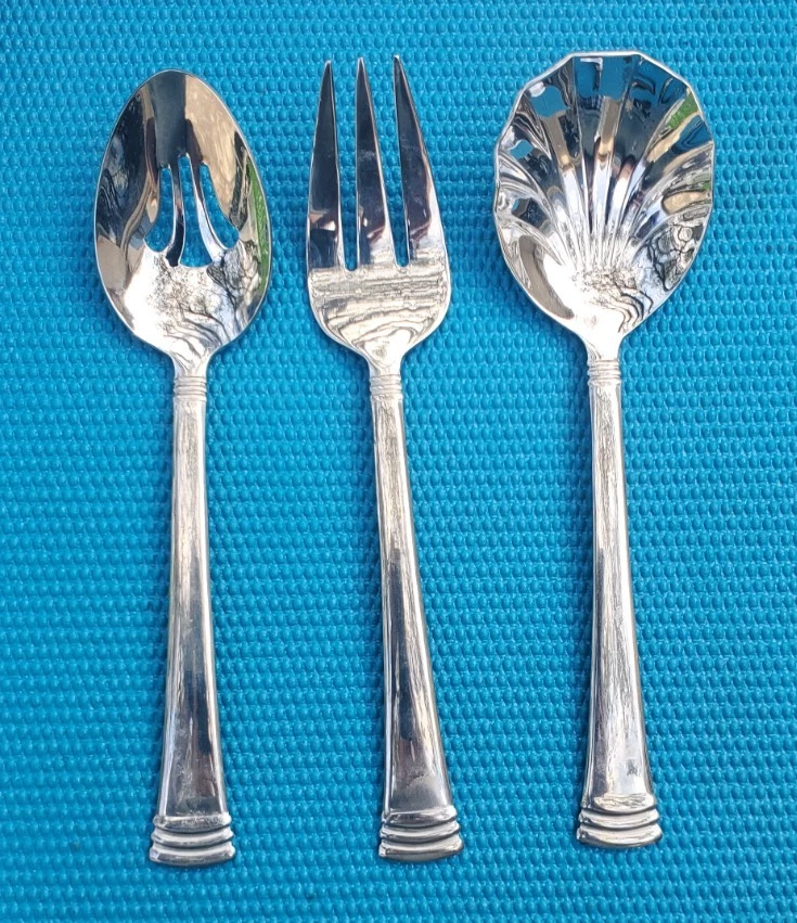 Reed & Barton HOLBROOK / HATHAWAY Stainless 18/10 CASSEROLE PIERCED MEAT FORK