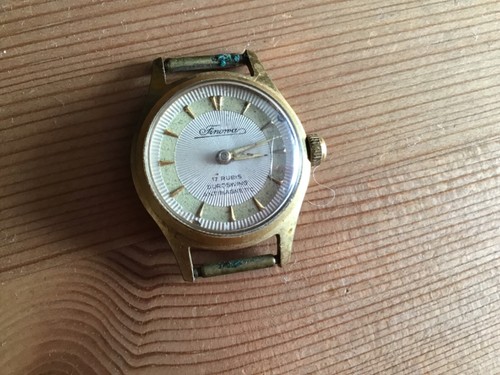 Finonra Damenuhr mechanisch ca 1960 17 Jewels läuft gut vintage