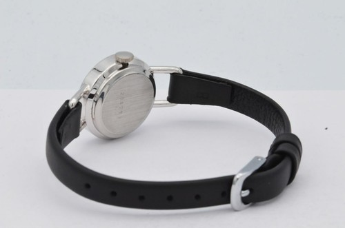 Dugena Junior Orologio Donna Acciaio 15MM Carica Manuale pelle Vintage Band Blu - Foto 6 di 9
