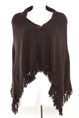 HUGENBERG Poncho S-L Strickjacke Cardigan Umhang Cape