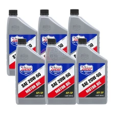 Lucas 10252 Plus High Performance Engine Oil 20W50 Conventional 6 Quart