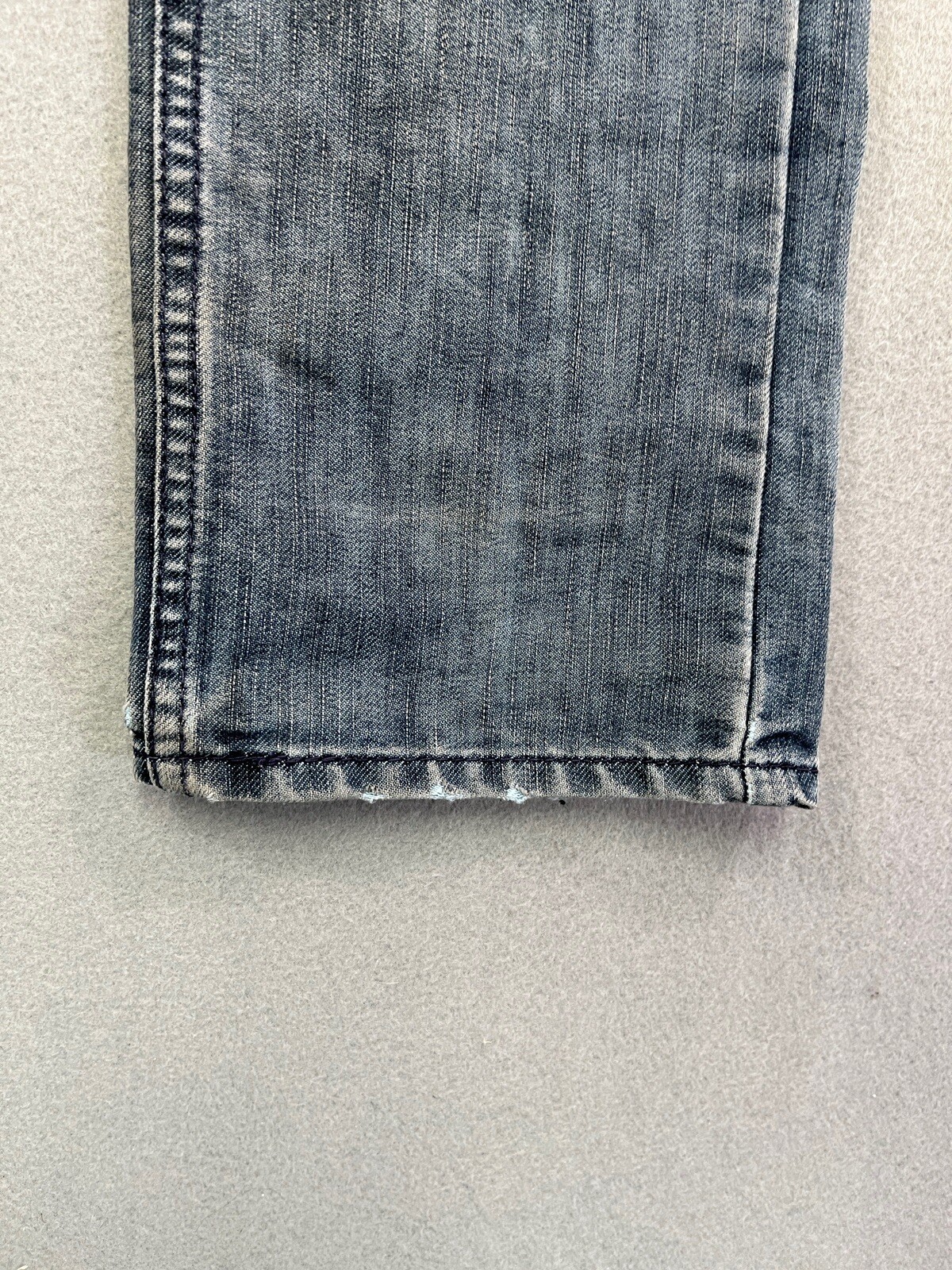Levis 511 32x32 Blue Slim Fit Denim Casual Pants Zipper Pockets Rare image 8