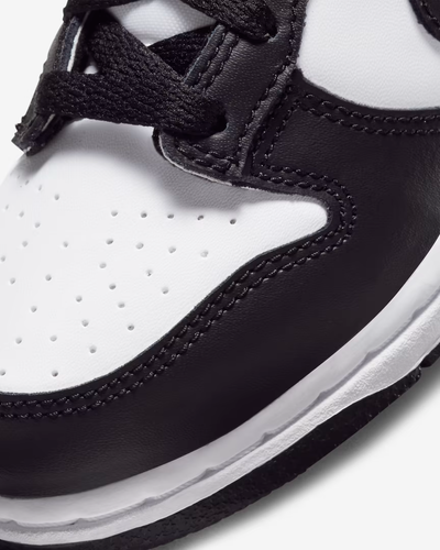 Nike Men's Dunk Low White Black Panda Size 8 New - Picture 6 of 7