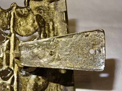 Vintage Detailed Cast Brass Door Knocker - Three Mast Galleon - Picture 6 of 7