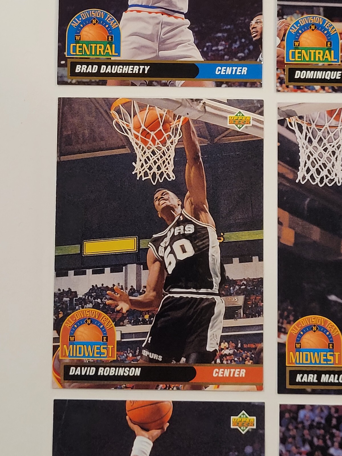 92-93 UPPER DECK All Division Team Complete Insert Set 1-20-MICHAEL 