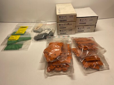 Lot of Assorted End Barriers Phoenix Contact Allen-Bradley ABB WAGO 222 1492-EBL