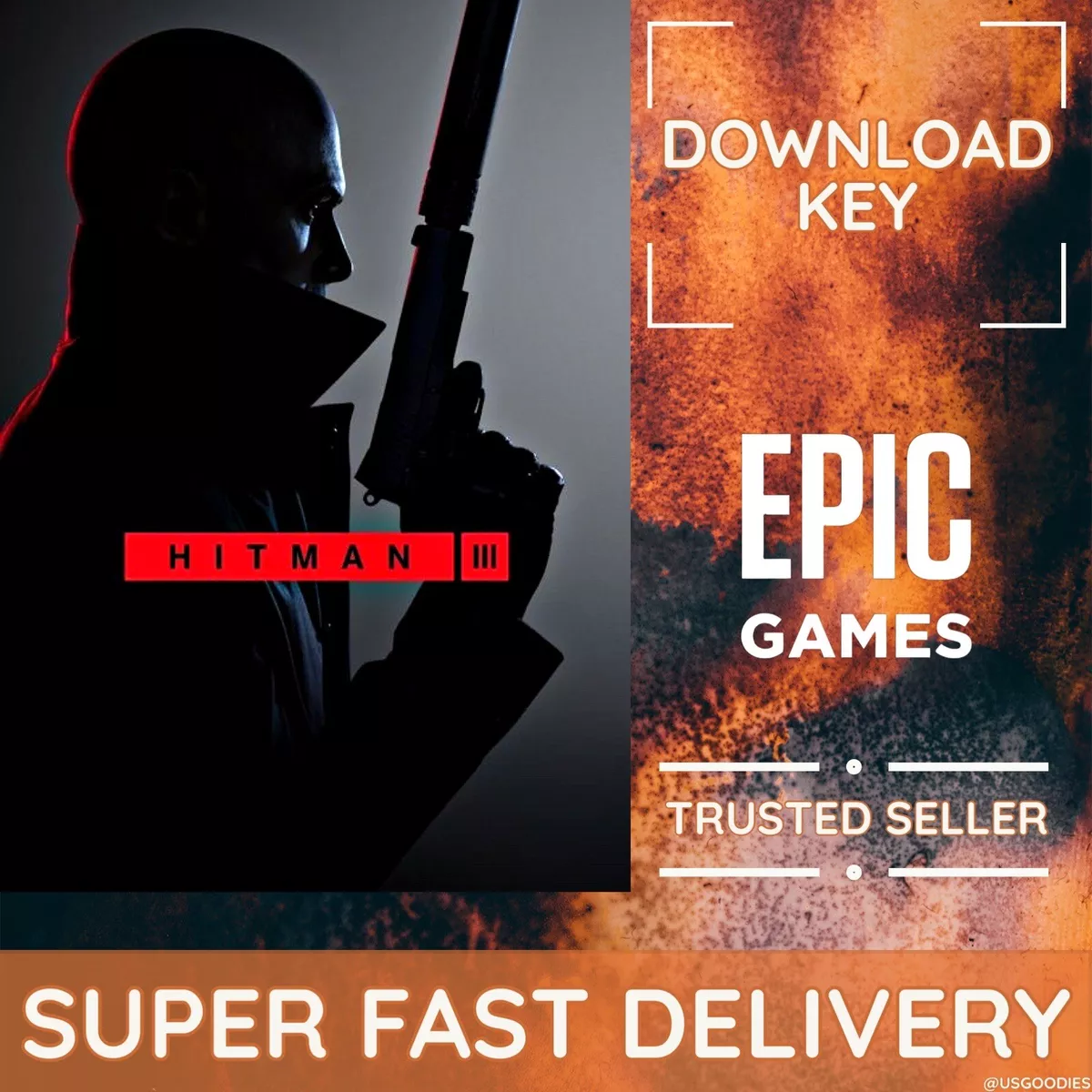 HITMAN 3 Epic Games key, Buy at a cheaper price!