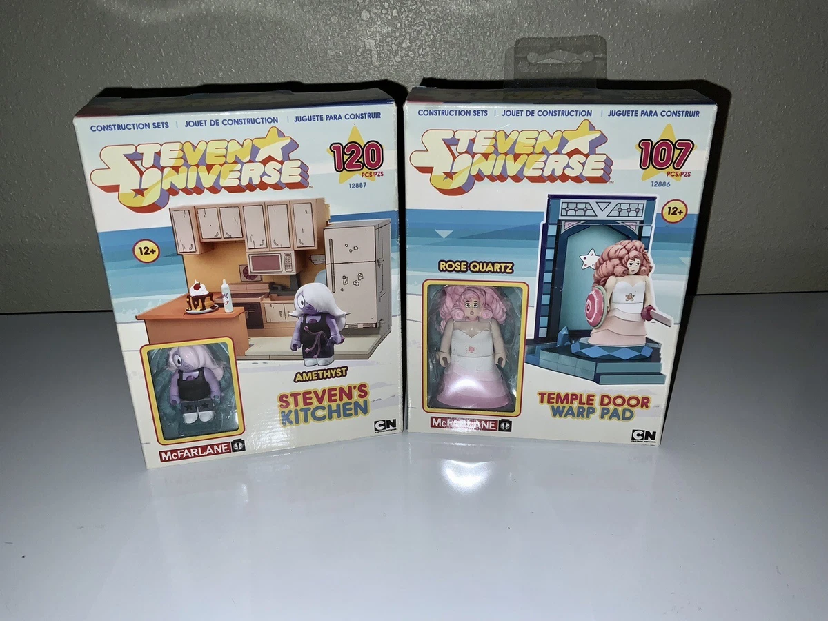 Steven Universe Amythest And Rose Quartz Lego Bundle