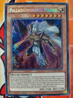 PALLADIUMORAKEL MAHAD - MVP1-DES53 Secret Rare / 1. Auflage Near Mint 