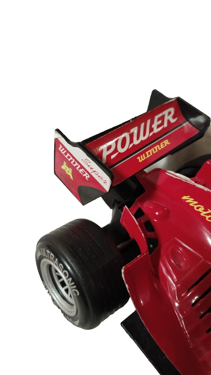 Formula1 (F1) Racing Car Friction Powered with Sound Power