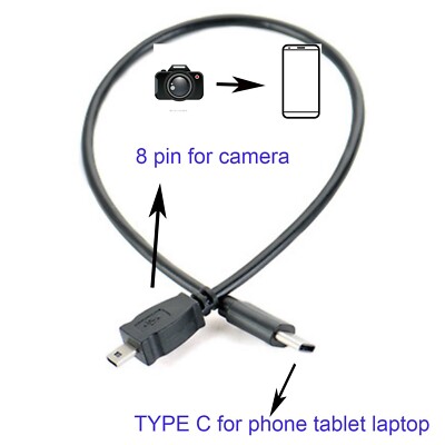TYPE C OTG CABLE FOR NIKON Coolpix Camera UC-E6 UC-E16 UC-E17 | eBay