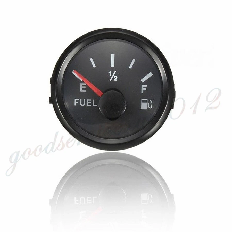 Indicador de nivel de combustible universal de 52 mm para barco de 0-190 ohmios para yate marino Foto 4 de 4