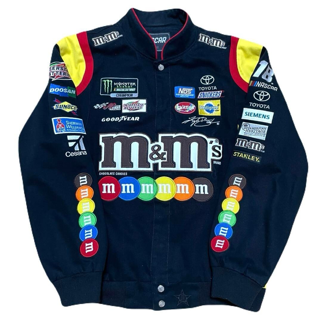 m&m's racing jacket jh design jeff hamilton Size M | eBay