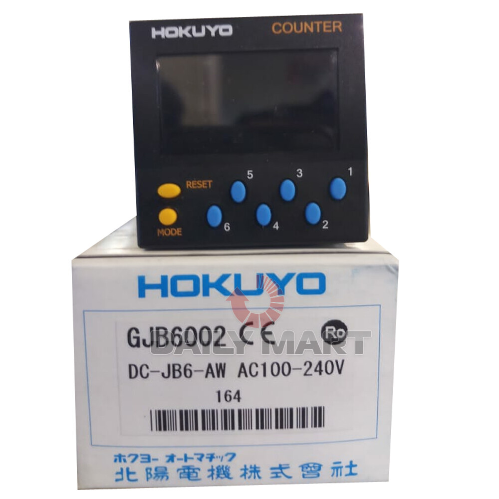 New In Box HOKUYO DC-JB6-AW Setting Counter | eBay