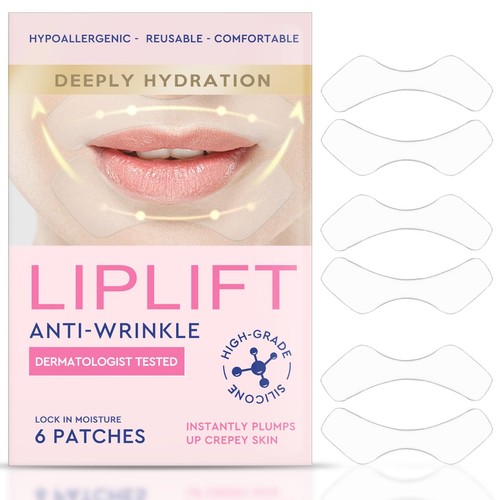 Anti Wrinkle Patches for Lip Overnight Smoothing Wrinkles - Anti-Wrinkle Sili...