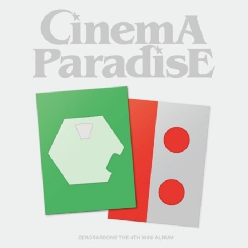 新品未開封　ZB1 Cinama Paradise アルバム 2種　セット ZEROBASEONE CINEMA PARADISE 4th Mini Album 2 Ver Set ZB1