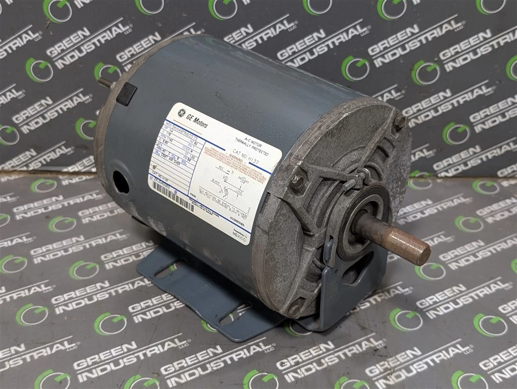 Vintage General Electric AC Motor 1PH 3/4HP 115/230V 1725RPM 60CY 5K073AB316BX e