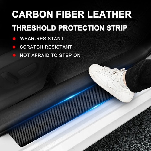 4PCS Car Door Sill Protector Anti-Scratch Rubber Threshold Strips for Subaru - Picture 13 of 24