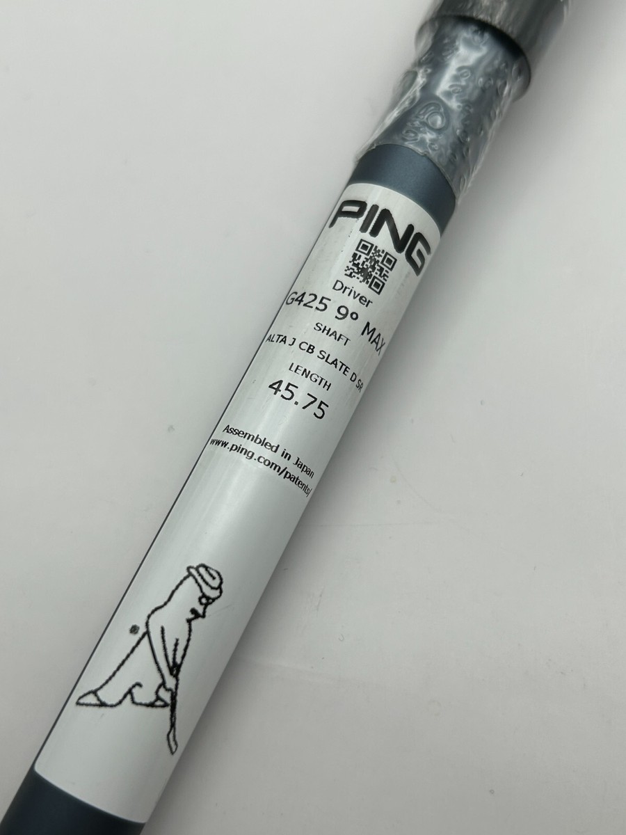 PING ALTA J CB SLATE SR Driver Shaft 44.75 in Ping Adapter