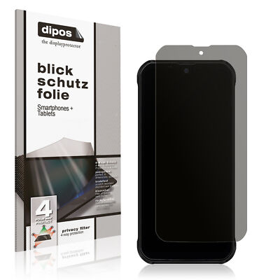 Schutzfolie für Volla Phone X mit Sichtschutz Blickschutz Folie