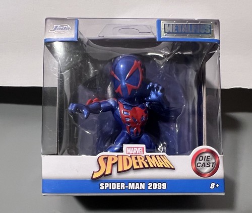 2023 Jada Toys Die-Cast Metalfigs Marvel Spider-Man Spider-Gwen Spider-Man 2099 - Picture 2 of 4