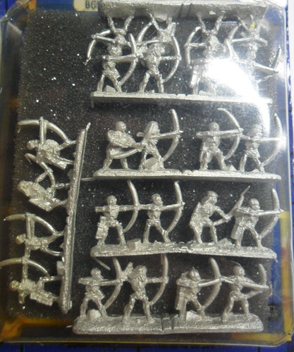 Warmaster Warhammer Undead Tomb Kings metal Undead Skeleton Bowmen Y490 - Picture 3 of 3