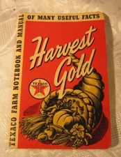 1941 TEXACO GAS SERVICE STATION FARM NOTEBOOK VINTAGE FARMING