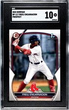 2023 Bowman Prospect Freili Encarnacion Bowman 1st BP-117 SGC 10 Boston Red Sox