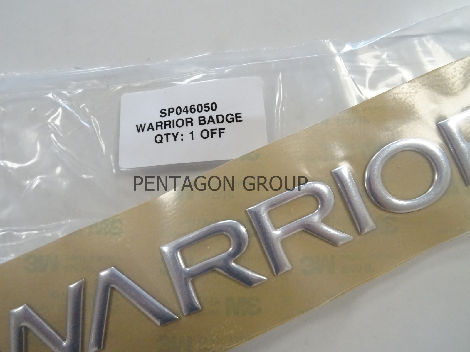 Genuine Mitsubishi L200 Rear Boot Badge Emblem - Part Number 7415A090
