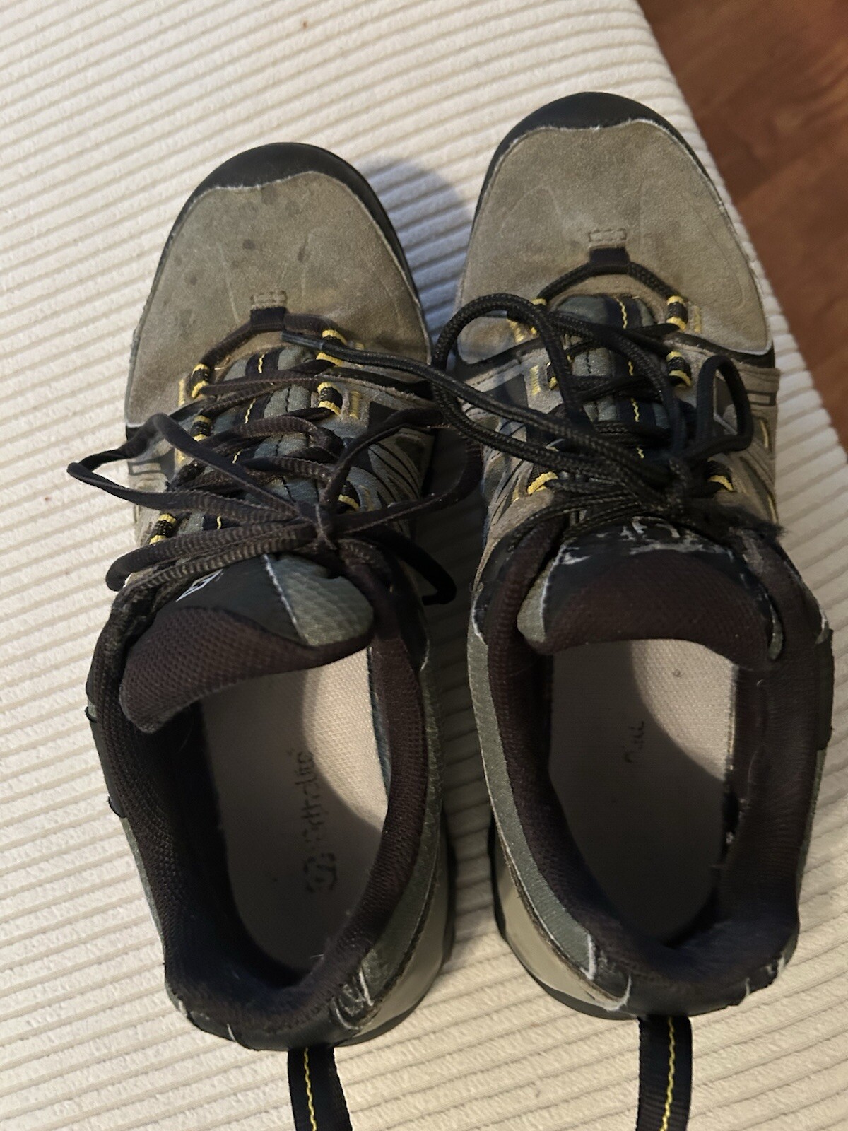 Scarpe da trekking Salomon donna taglia 8 Contragrip trail running verde 159817