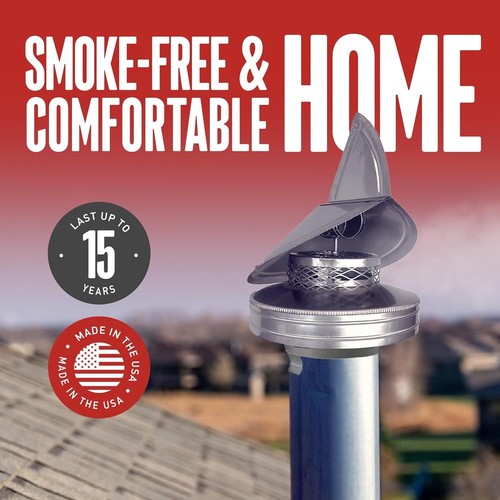 Air Cooled Wind Directional Chimney Cap - Chimcare Chimney Caps - Picture 7 of 7