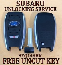 Unlocking Service For Subaru Smart Key Proximity Remote Fob Hyq14ahk Hyq14akb