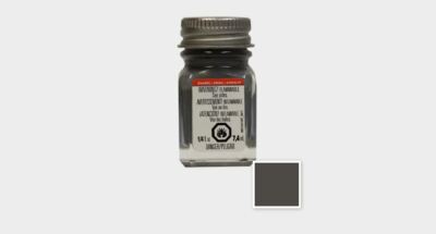 Testors 1/4 oz Flat Battle Gray Enamel Model Paint 1163T