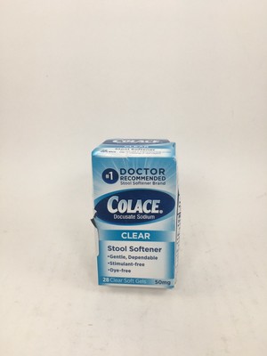 clear stool softener