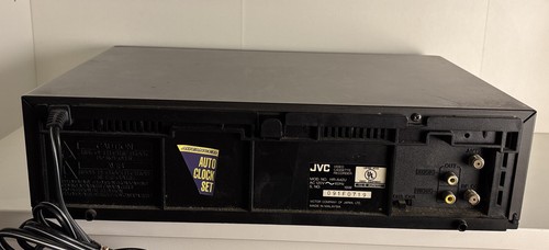 JVC HR-A42U VCR Video CassetteRecorder VHS Player No Remote Tested & Works *Read - Picture 9 of 11
