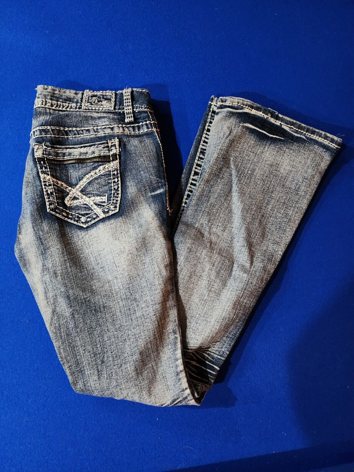 Amethyst Bootcut Women Jeans Blue Size 7 CODE N